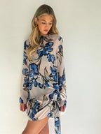 By Nicola Elodie Mini Dress Wakiki Floral