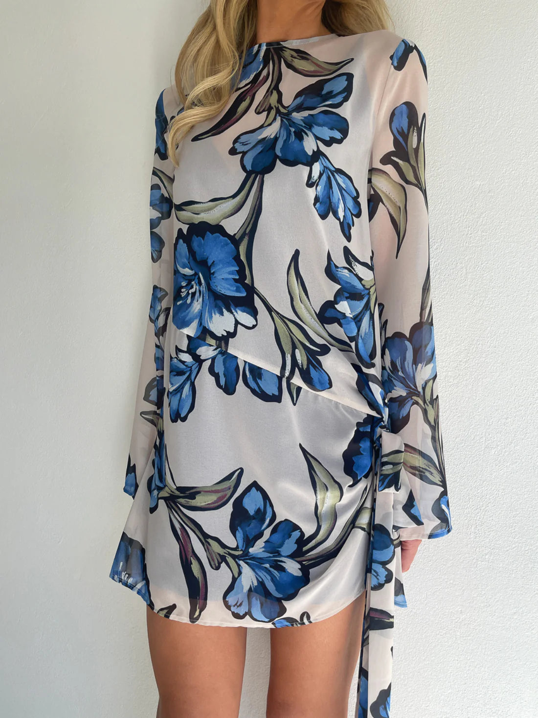By Nicola Elodie Mini Dress Wakiki Floral
