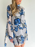 By Nicola Elodie Mini Dress Wakiki Floral