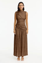 Acler Deanhill Maxi Dress Sepia