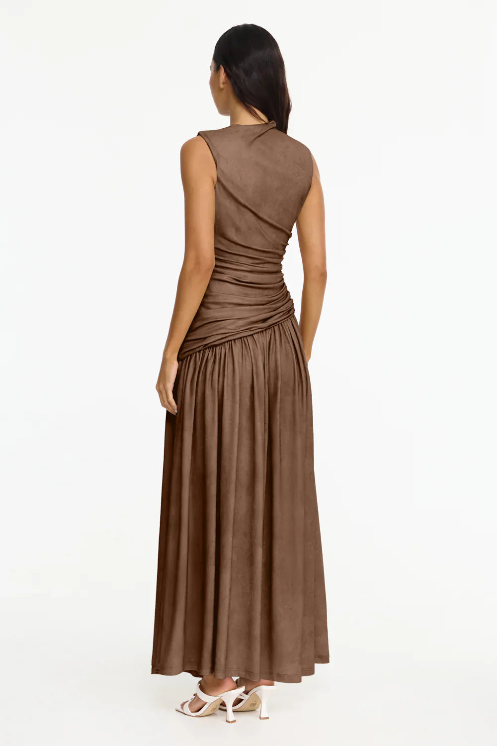 Acler Deanhill Maxi Dress Sepia