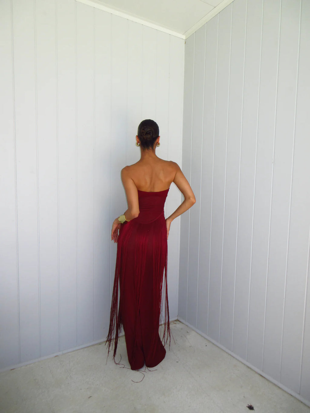 Deconduarte Venus Dress Wine