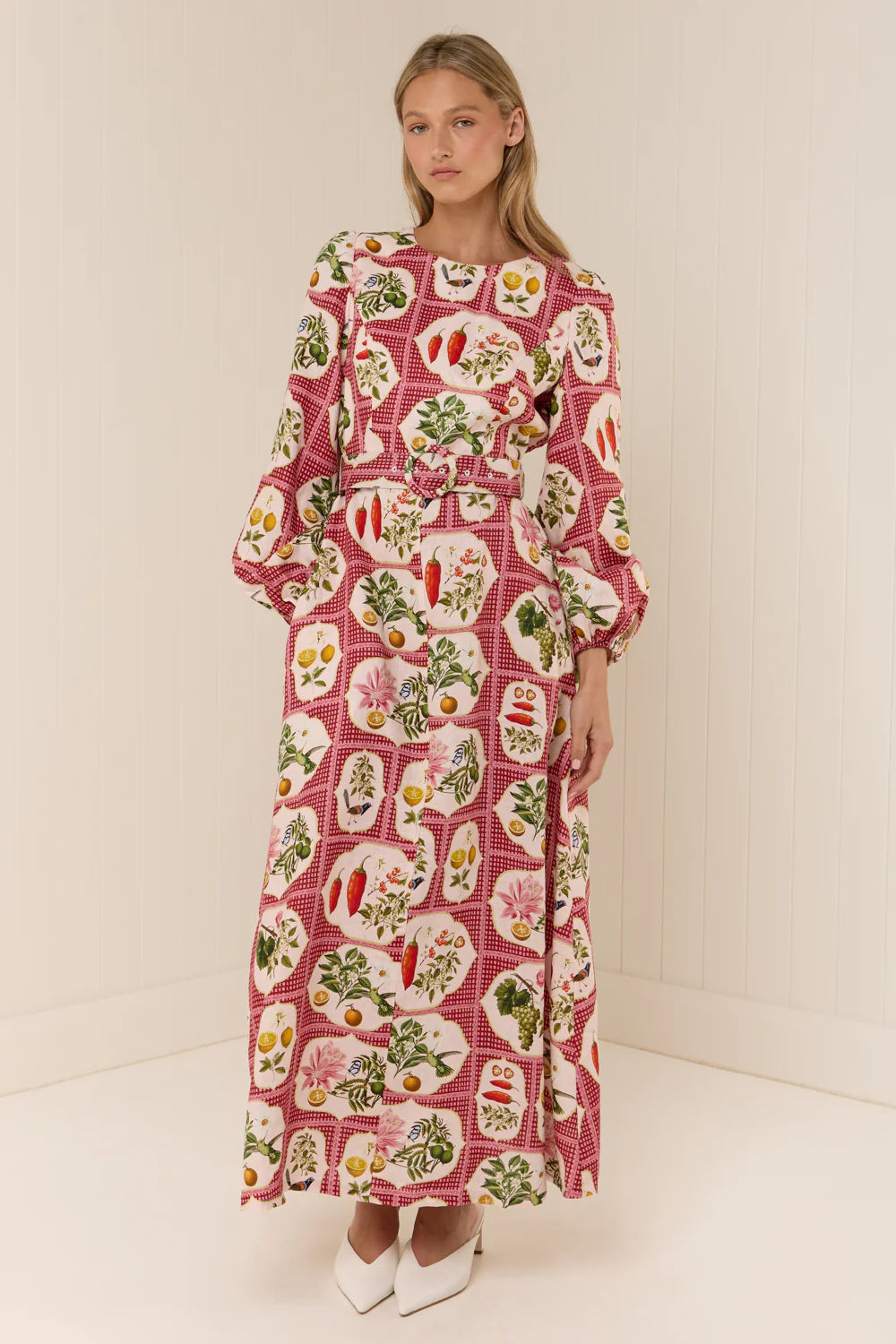 Palm Noosa Melrose Dress Citrus Tole