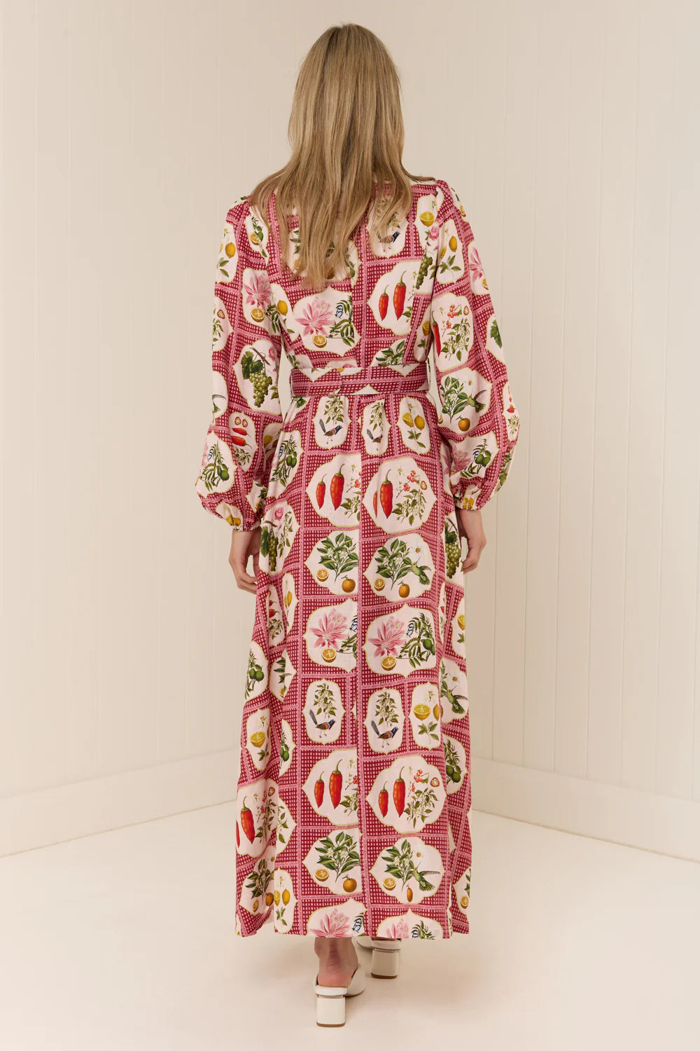 Palm Noosa Melrose Dress Citrus Tole