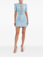Rebecca Vallance Leyla Short Sleeve Mini Dress