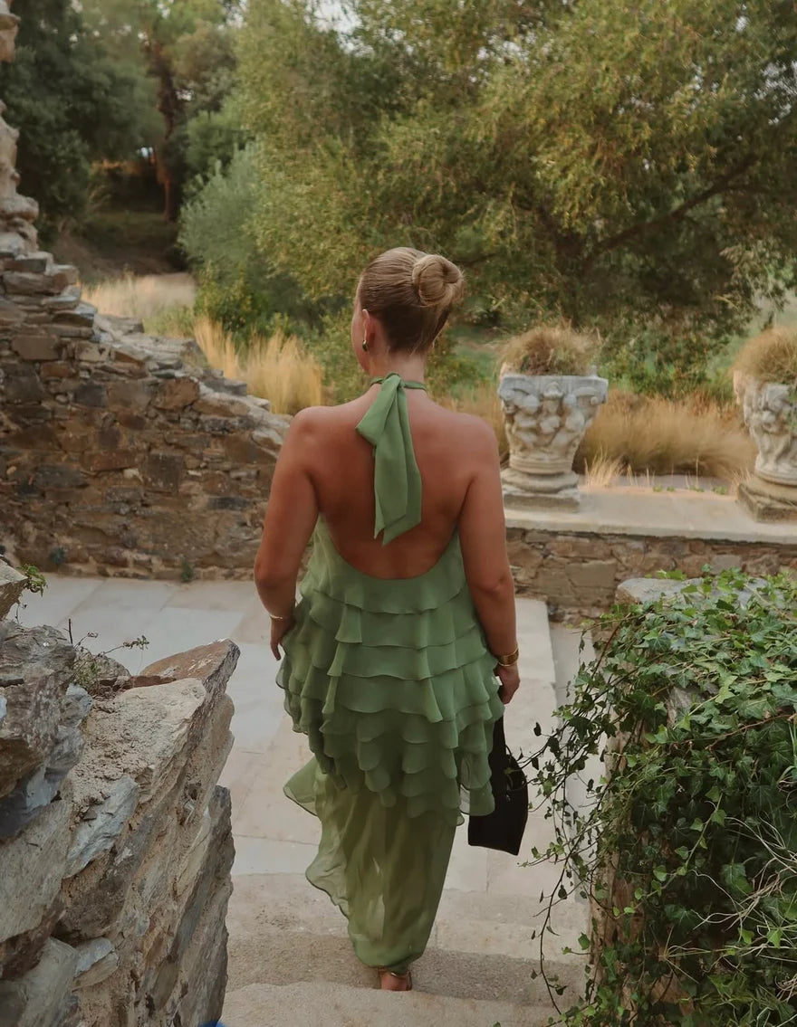 Third Form Gaia Tiered Maxi Dress