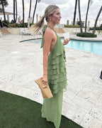 Third Form Gaia Tiered Maxi Dress