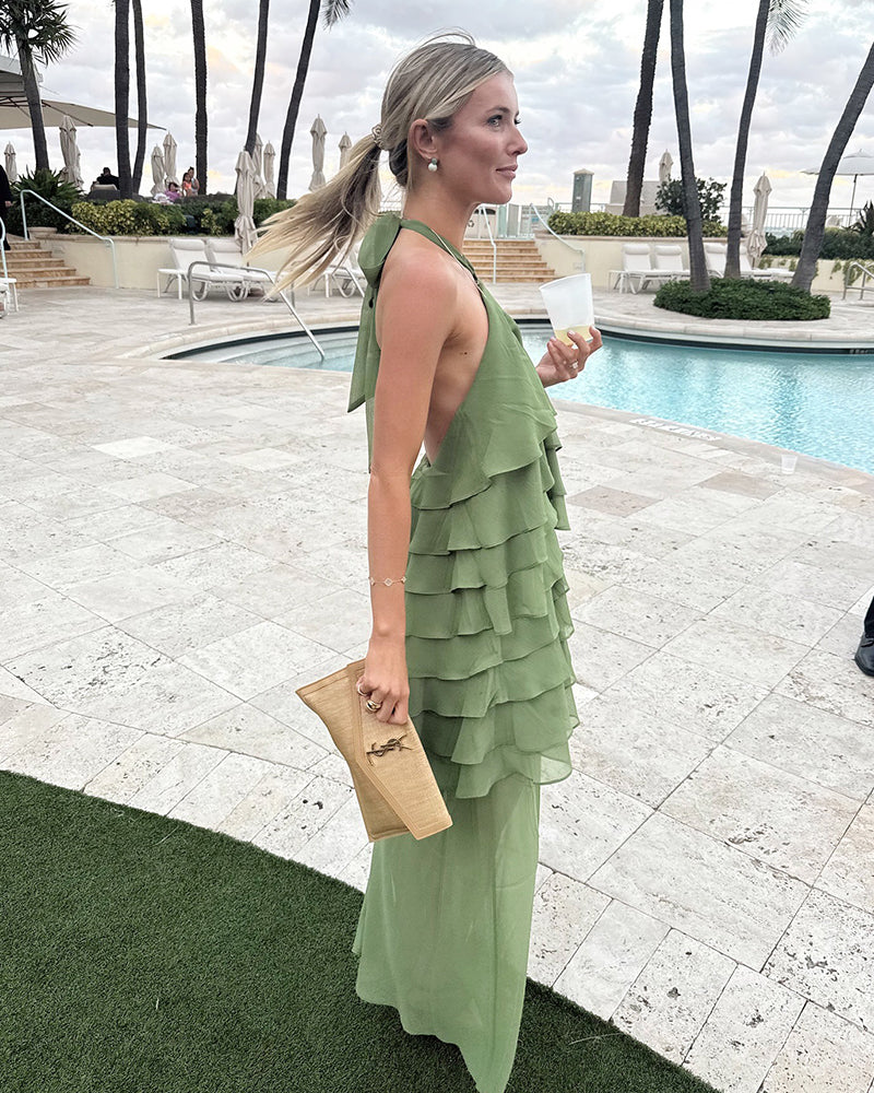 Third Form Gaia Tiered Maxi Dress