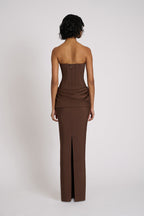 Eliya The Label Hilda Gown Brown
