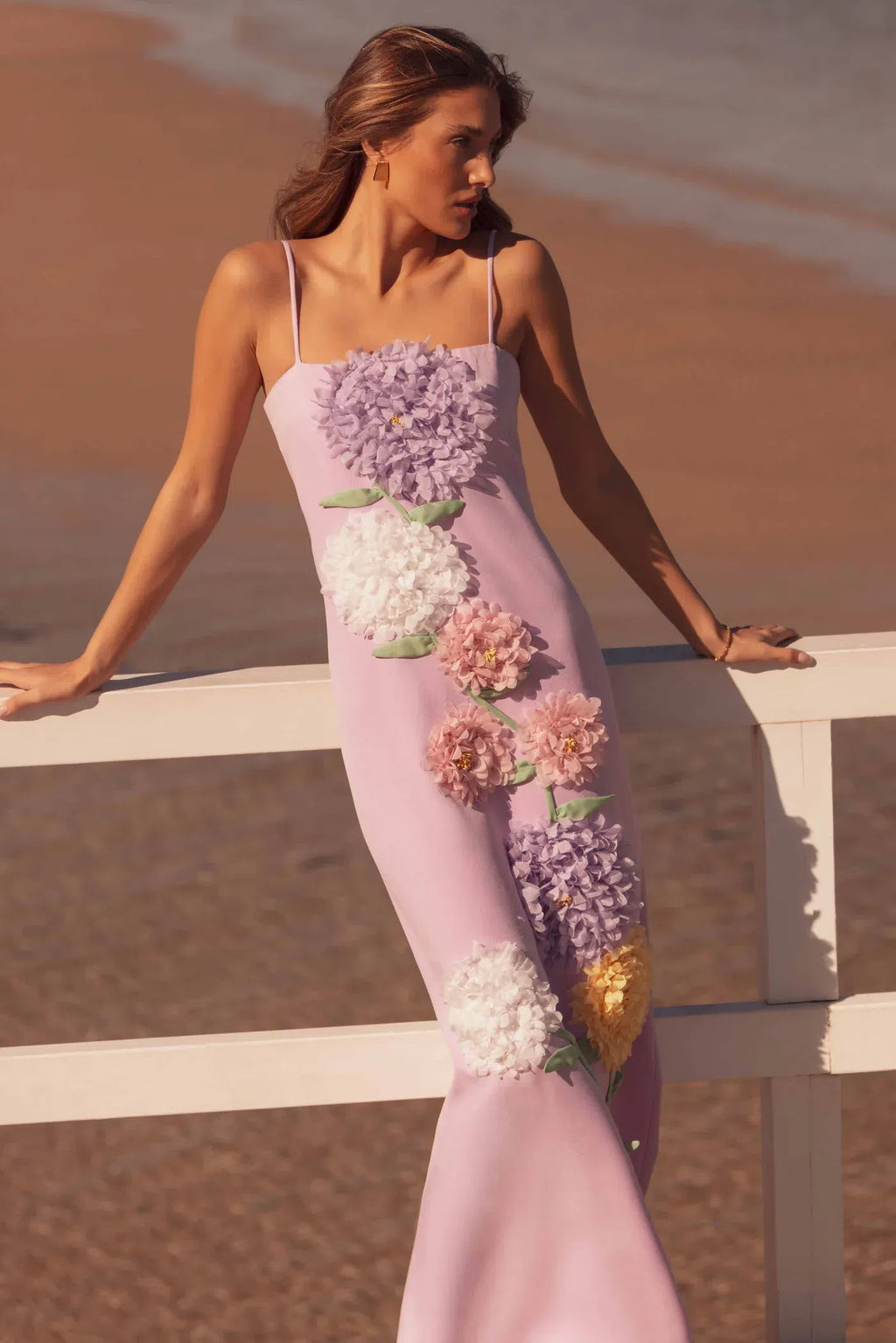 Elliatt Buttercup Embroidered Maxi