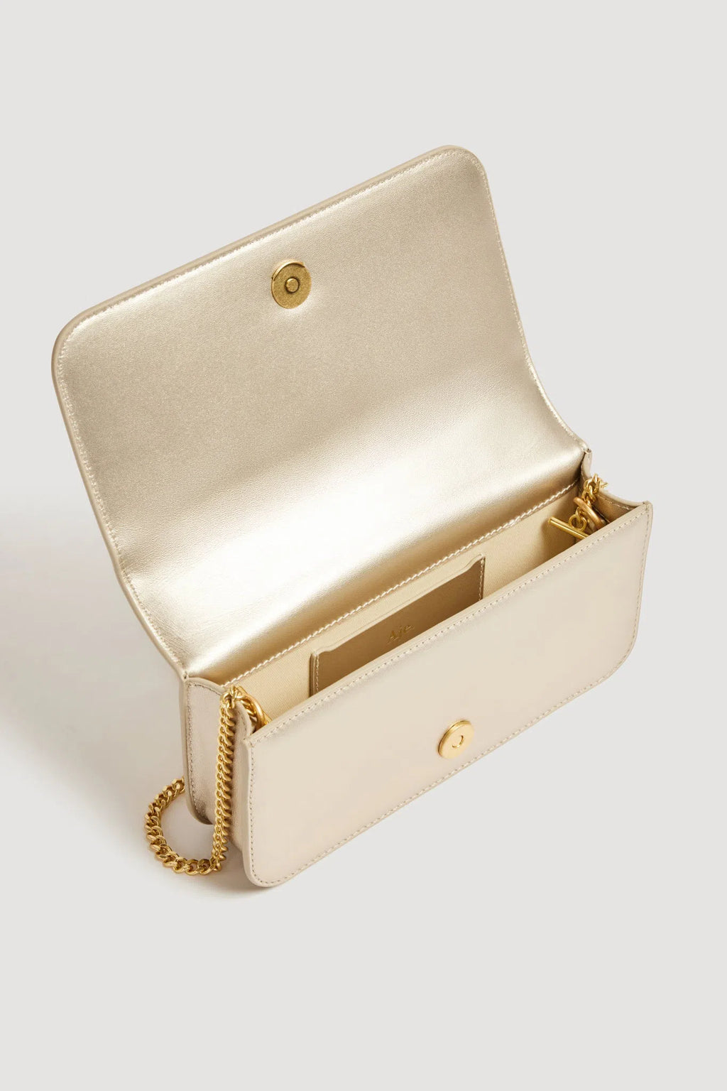 Aje Celeste Flower Clutch Ivory