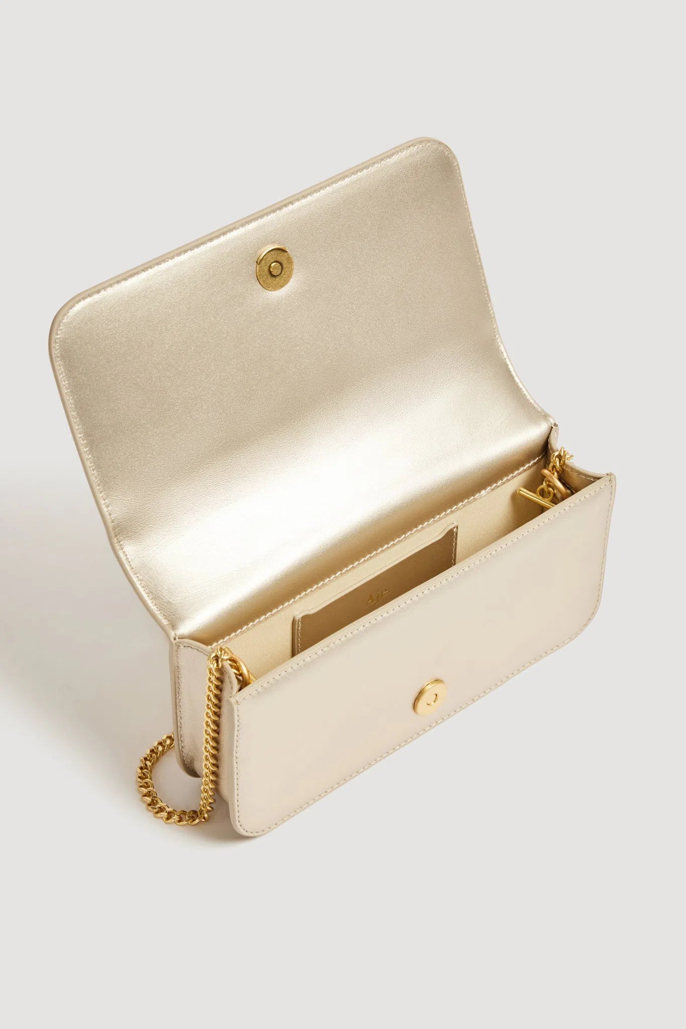 Aje Celeste Flower Clutch Ivory