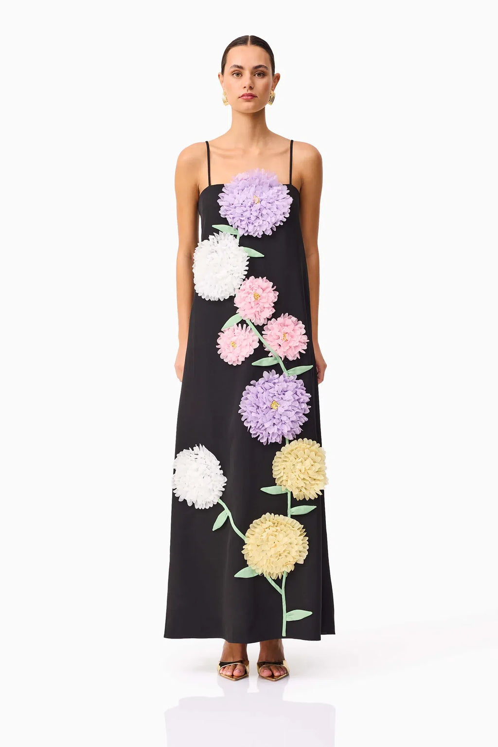 Elliatt Buttercup Embroidered Maxi